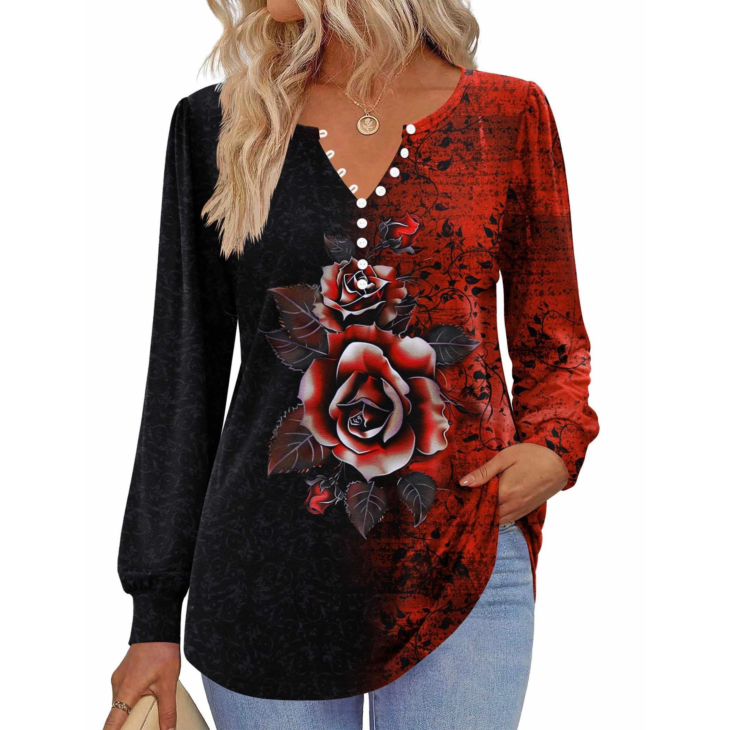 Zeagoo Women's Crewneck Basic Blouse