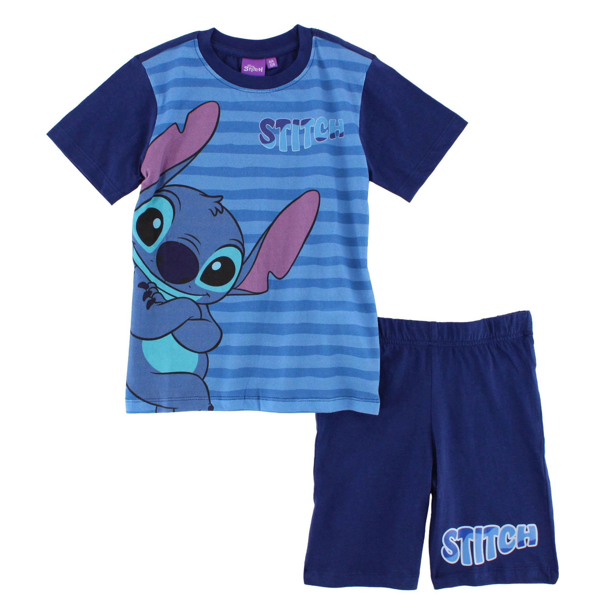 Textiel Trade Toddler Boys Stitch Short Pajama Set