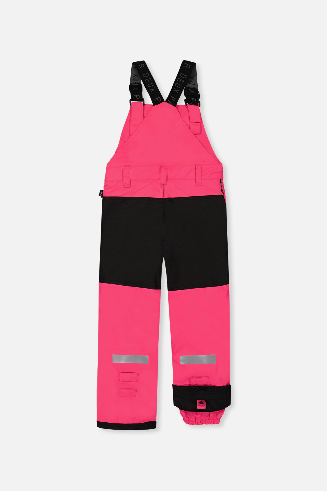 Deux par Girls Play Cordura-Reinforced Overall Snow Bib with Adjustable Suspenders