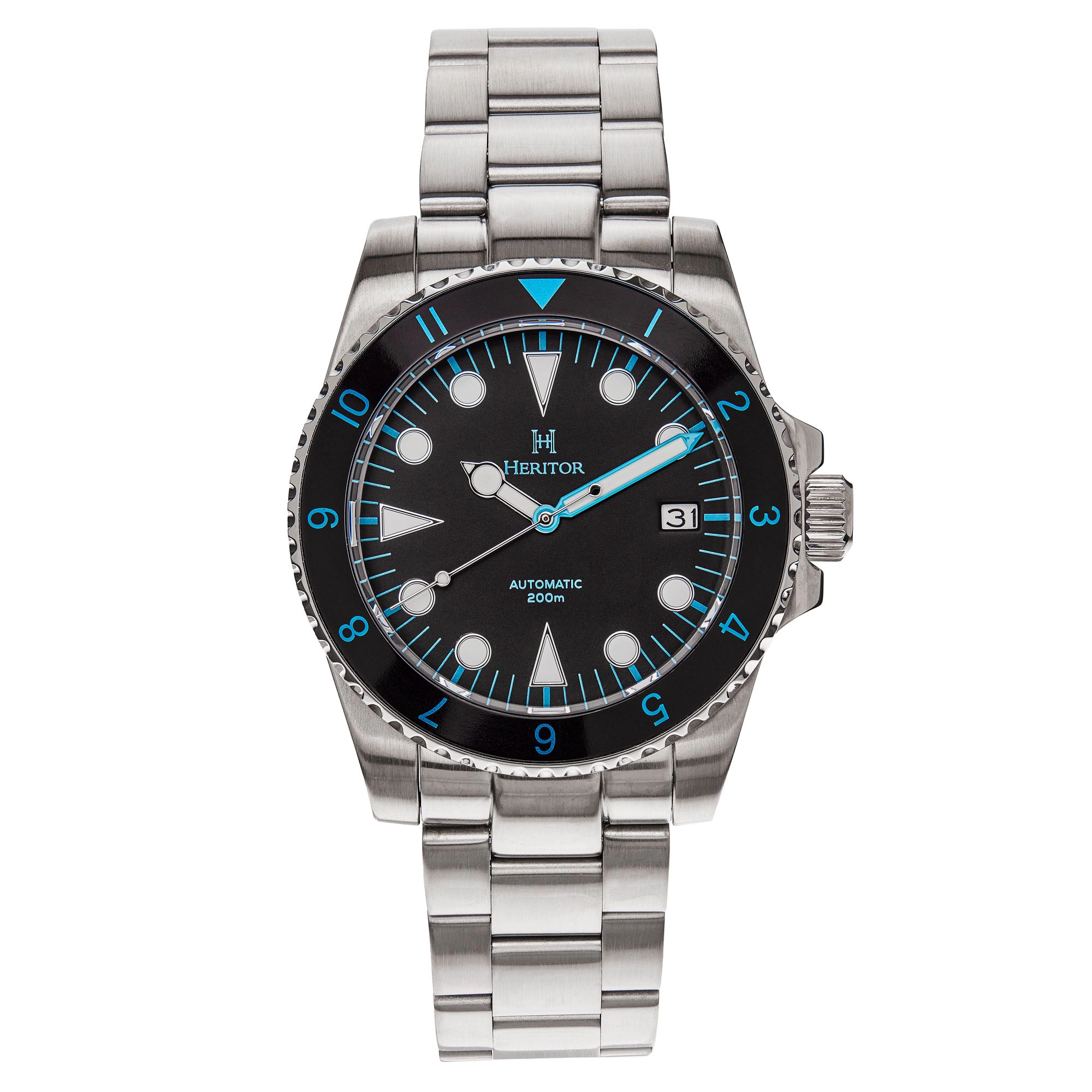 Heritor Automatic Luciano Bracelet Watch w/Date