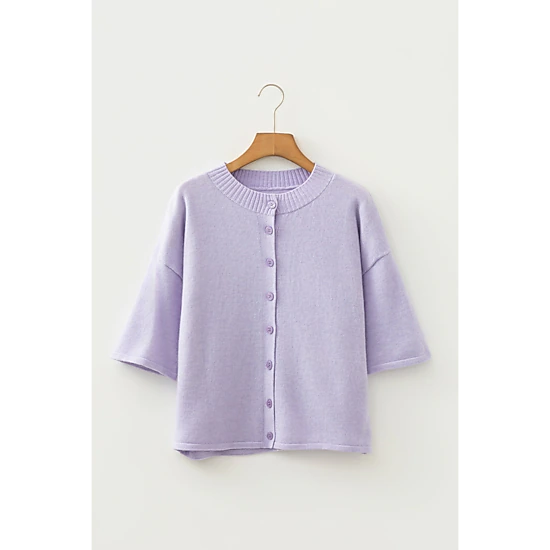 Threaded Pear Brooke Knit Down Sweater