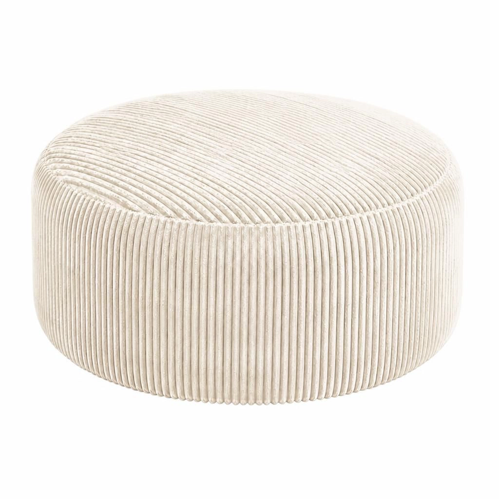 GOODSILO Corduroy Lazy Single Seat Bean Bag Chair