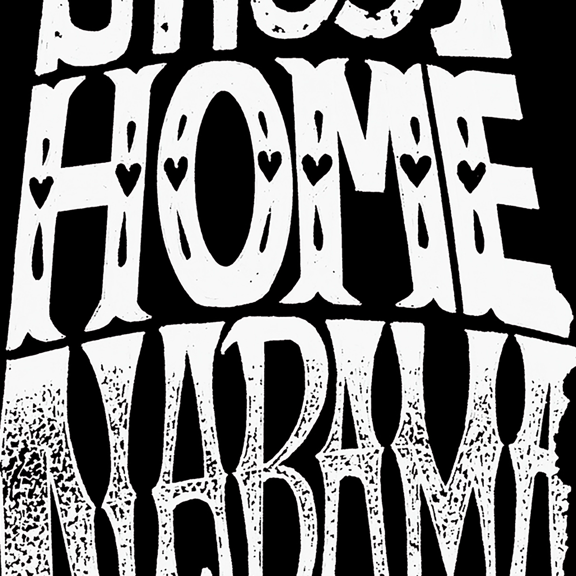LA Pop Art Sweet Home Alabama - Men's Word Hooded Sweatshirt
