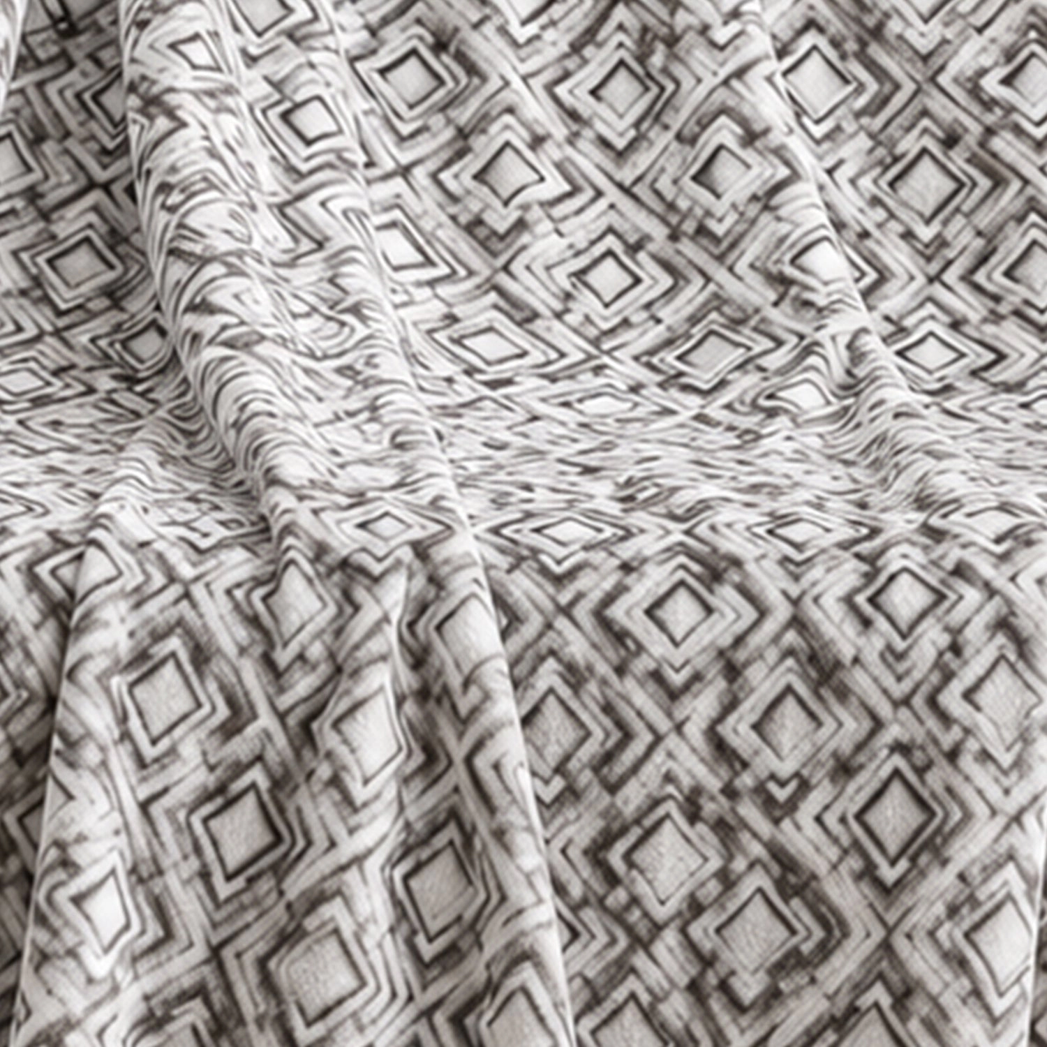 Plazatex Peralto Ultra Soft Plush 100% Polyester Lightweight Decorative Sofa Bed Throw 50"x60" Grey