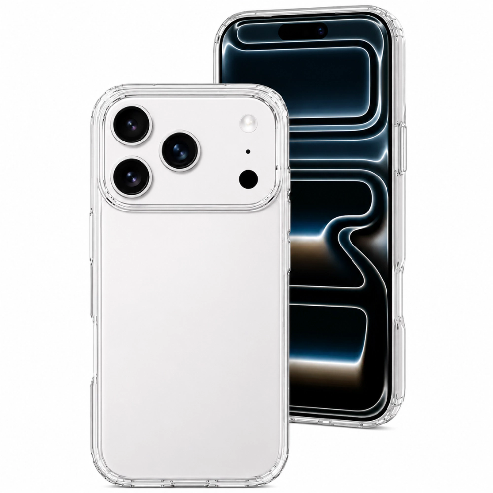 Qixxronics Phone Case for iPhone 17 Pro Max Protection Cover for iPhone 17 Pro Max Clear