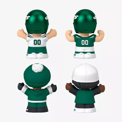 Fisher Price Little People x NFL Collector New York Jets Figure 4-Pack