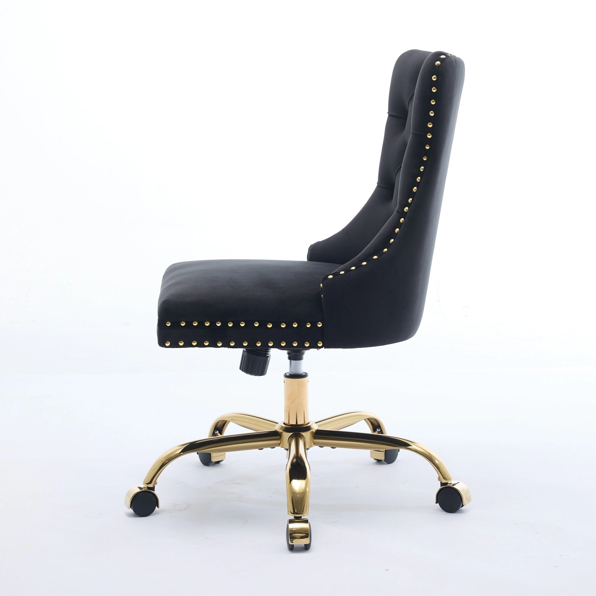 Platinum-Level Office Chairs Velvet Tufted Office Chair