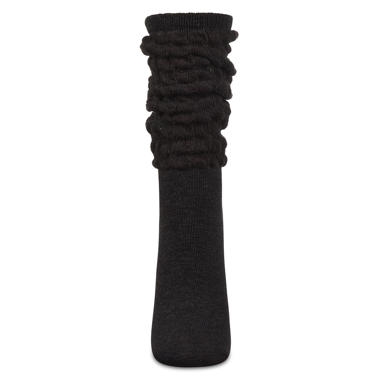 MeMoi Women's Contessa Loose Knit Slub Extended Crew Socks