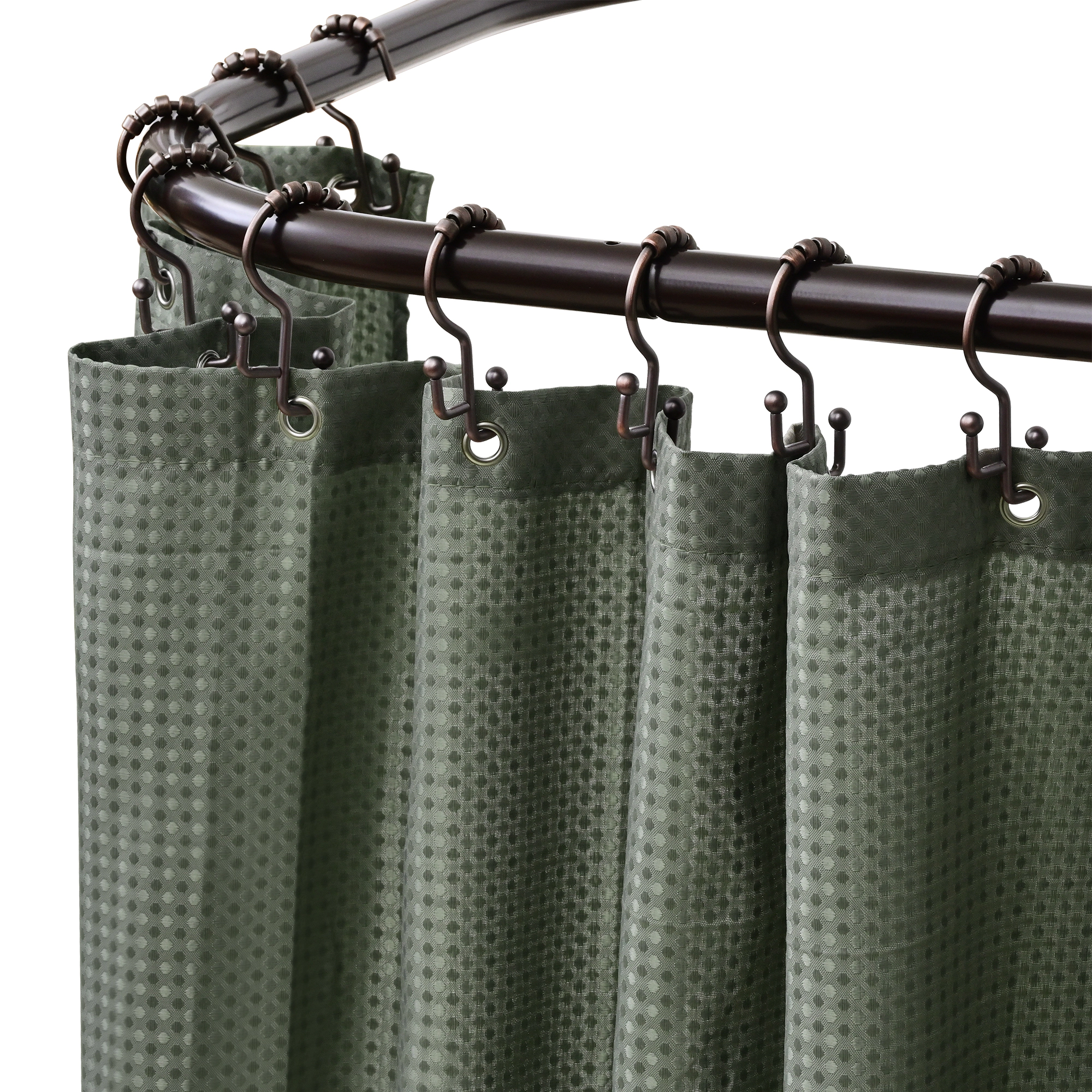Utopia Alley 28-68" L-Shaped Corner Shower Rod, Non-Adjustable Rust-Proof Large Space Shower Rod, Need Drilling