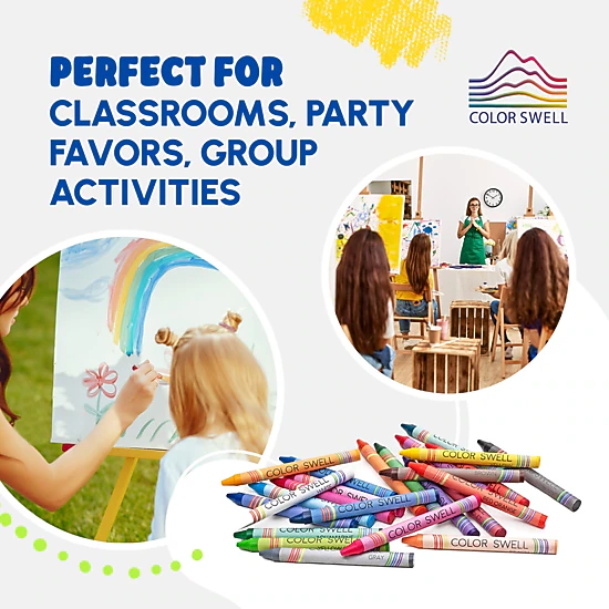COLOR SWELL CRAYONS BULK PACK