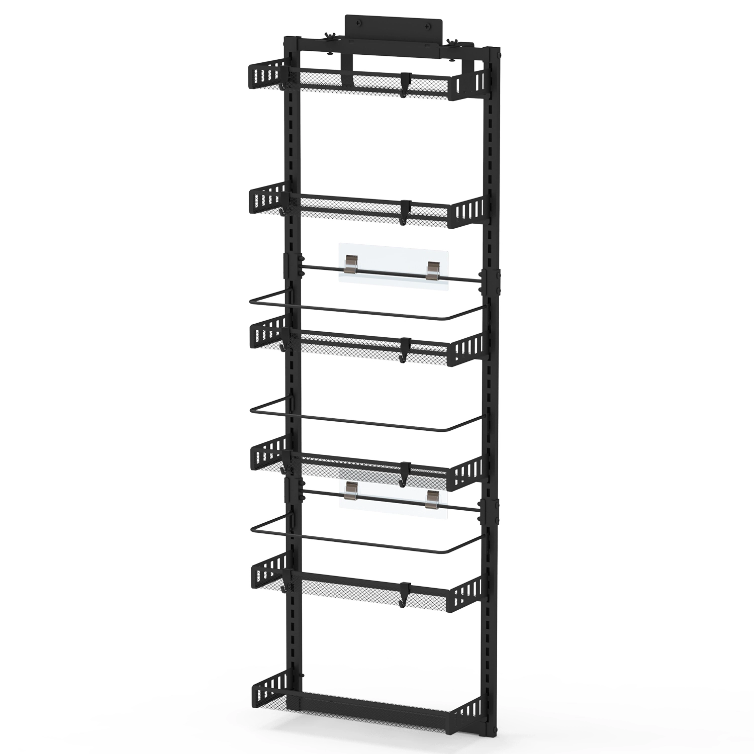 GBruno 6-Tier Carbon Steel Over-the-Door Organizer