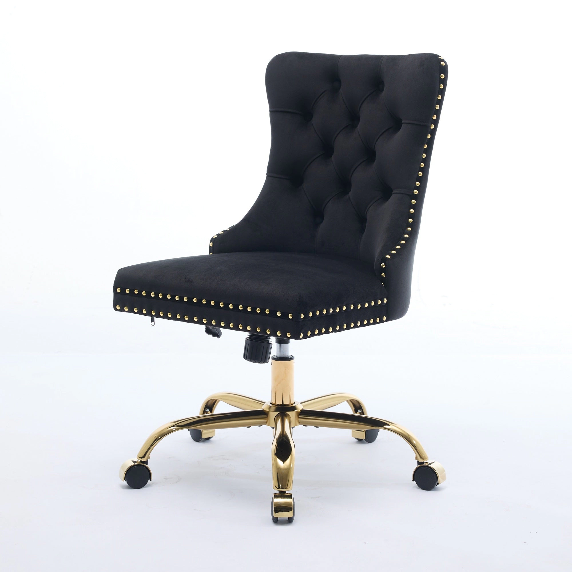 Platinum-Level Office Chairs Velvet Tufted Office Chair