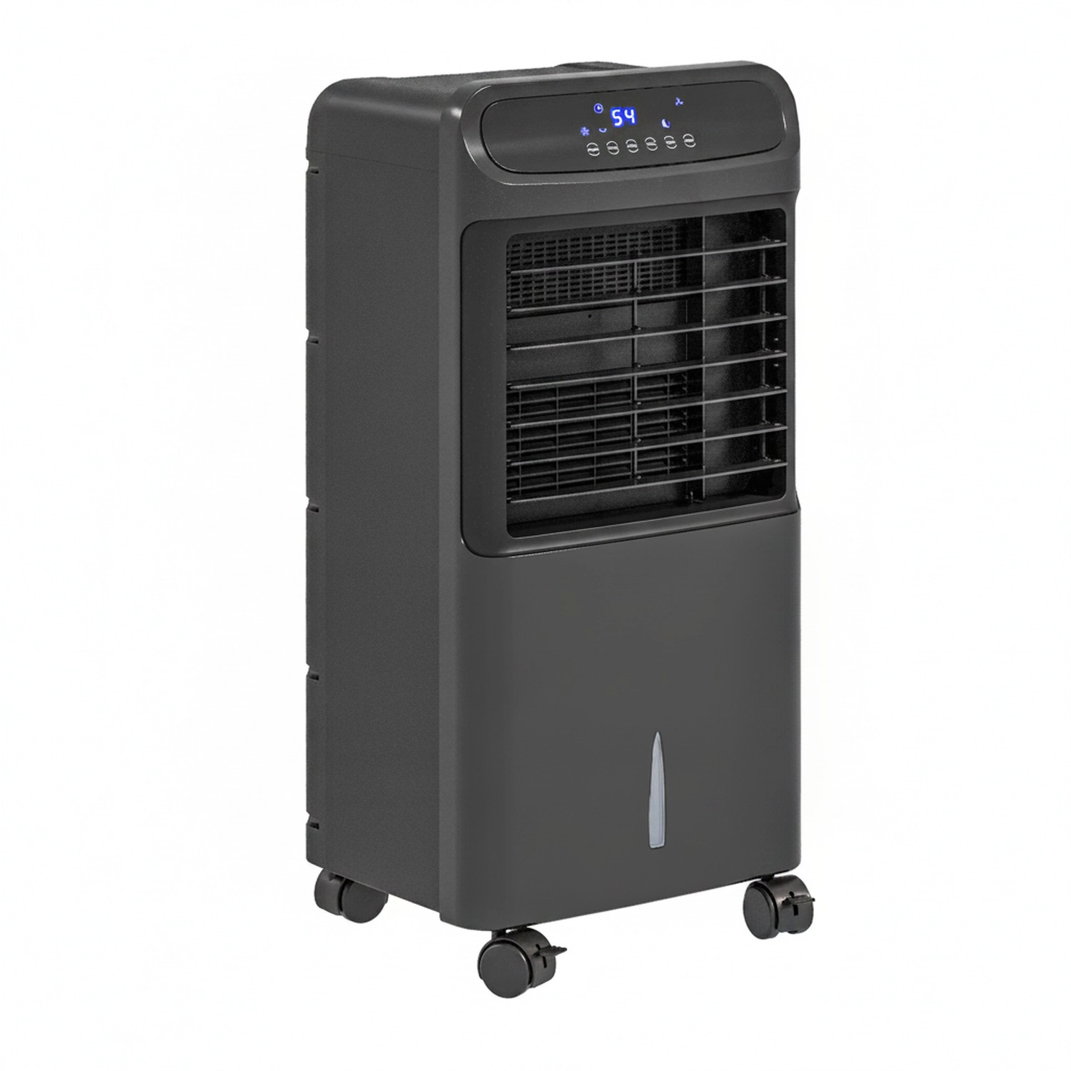 HONGGE 3-In -1 Ice Cooling Fan Mobile Evaporative Air Cooler with Remote Timer Oscillating for Home Office Bedroom