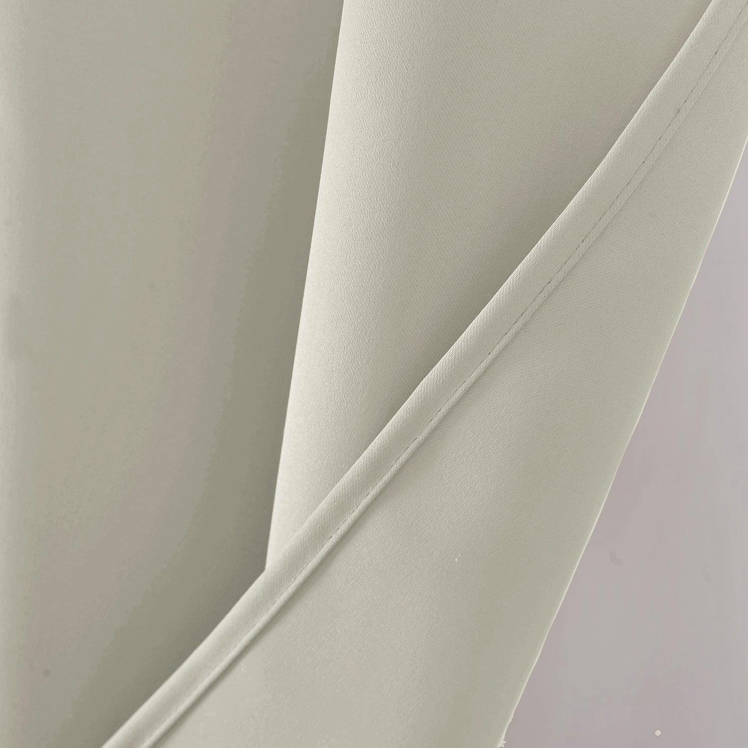 RT Designers Collection 100% Polyester 250 GSM Riley 100% Blackout Grommet Panel 54" x 45" Grey