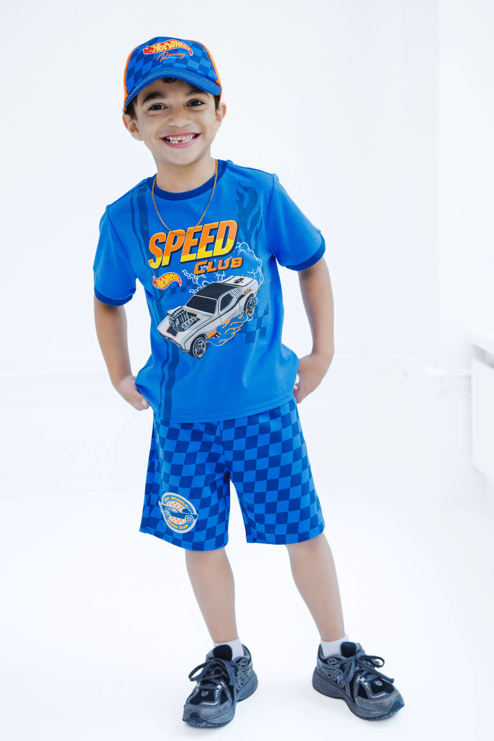 Hot Wheels Boys' Racing T-Shirt and Shorts Set