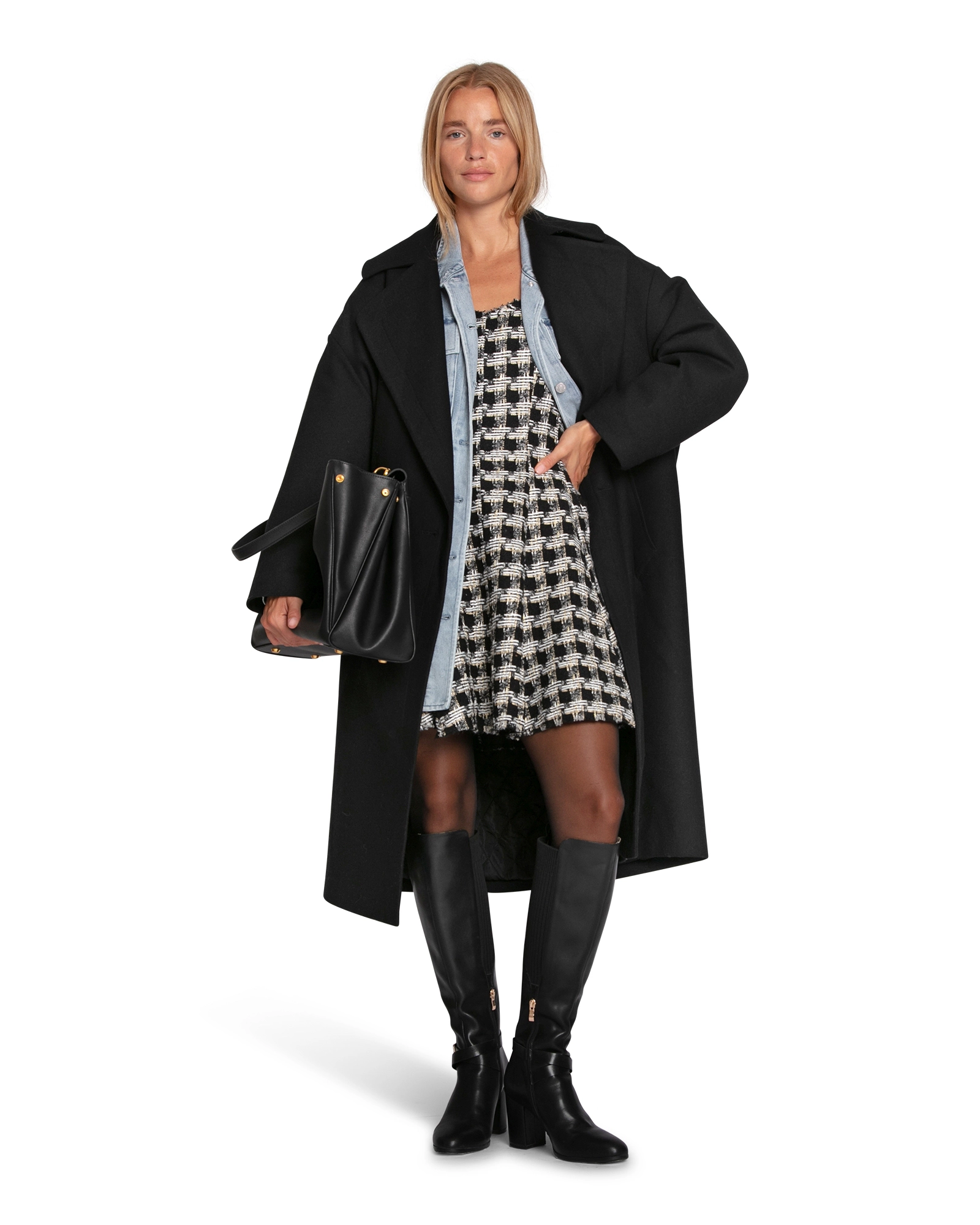 Belle & Bloom Womens Adventure Lifetime Wool Blend Coat