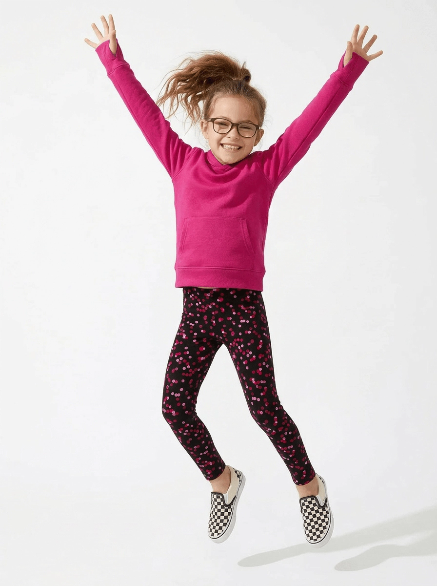 Rockets of Awesome Confetti Dot Legging for Girls