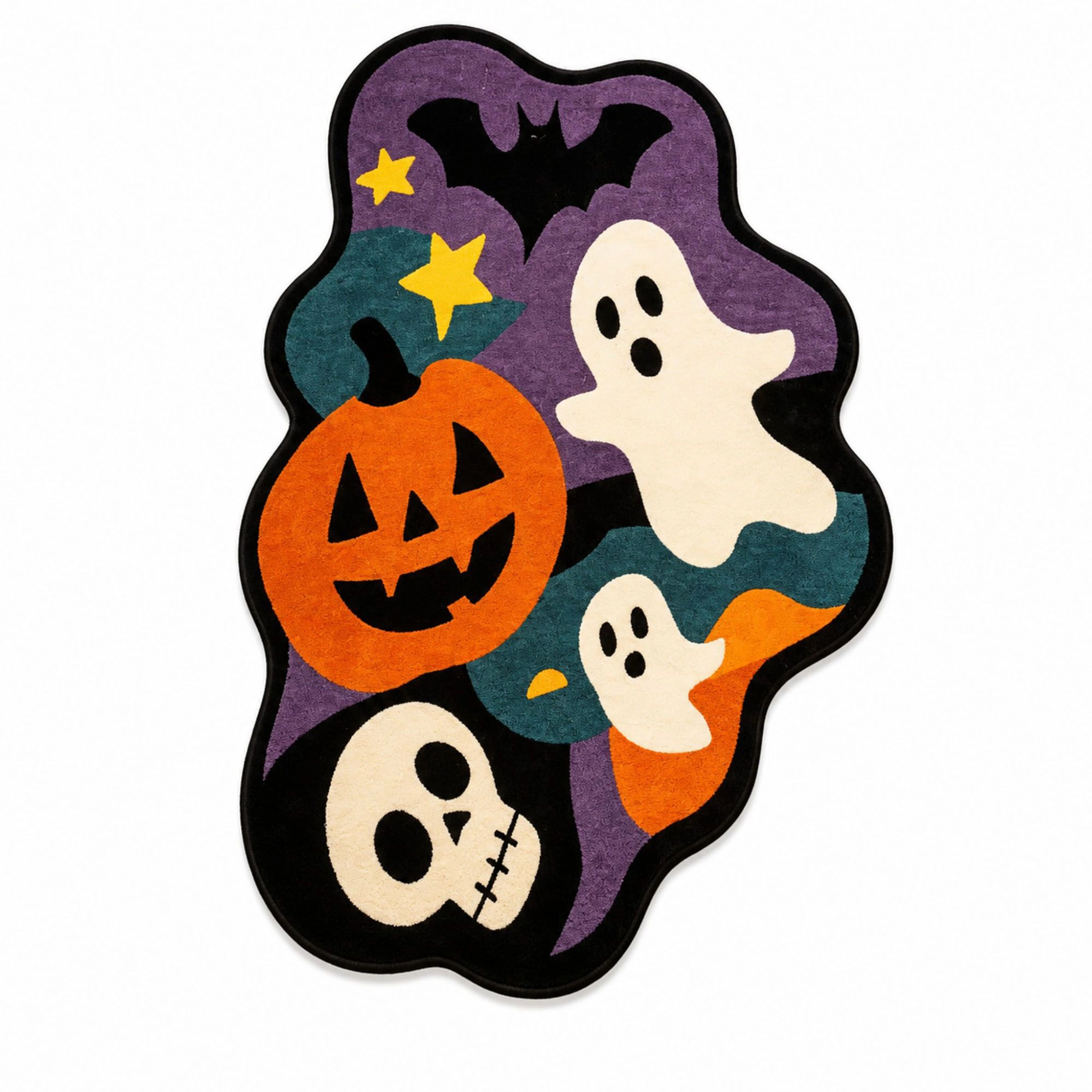 Alilang Halloween Shaped Nonslip Long Accent Floor Rug 15.7 x 47.2