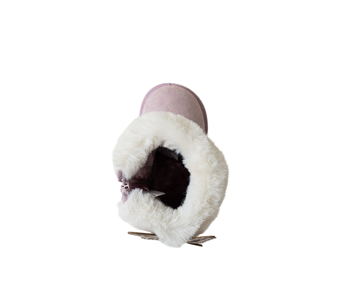 Bebe Girl's Toddler Faux Fur Winter Boots