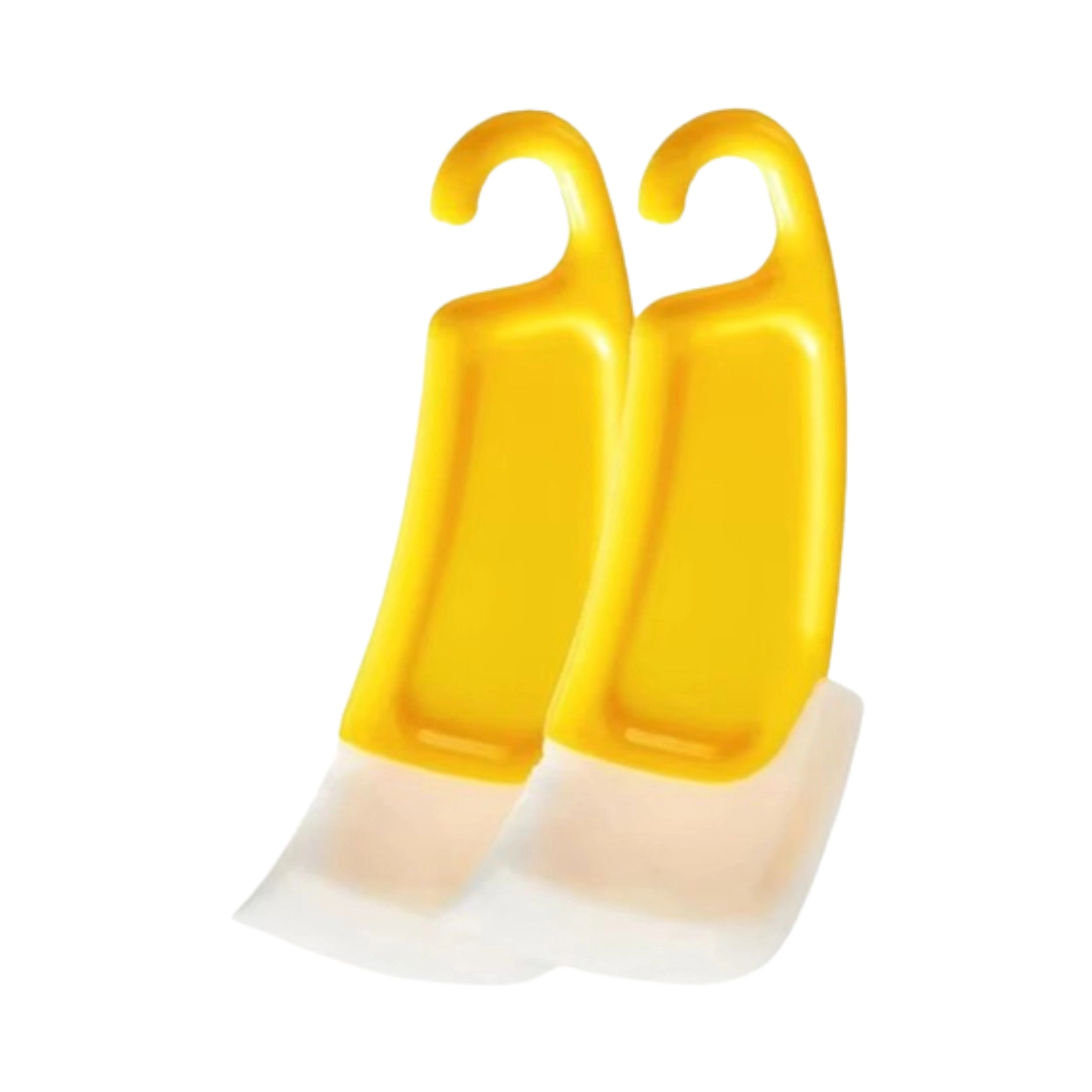 Home Collection Pack of 2 Silicone Pot Scraper Non-Scratch Dish Cleaning Tool for Cookware