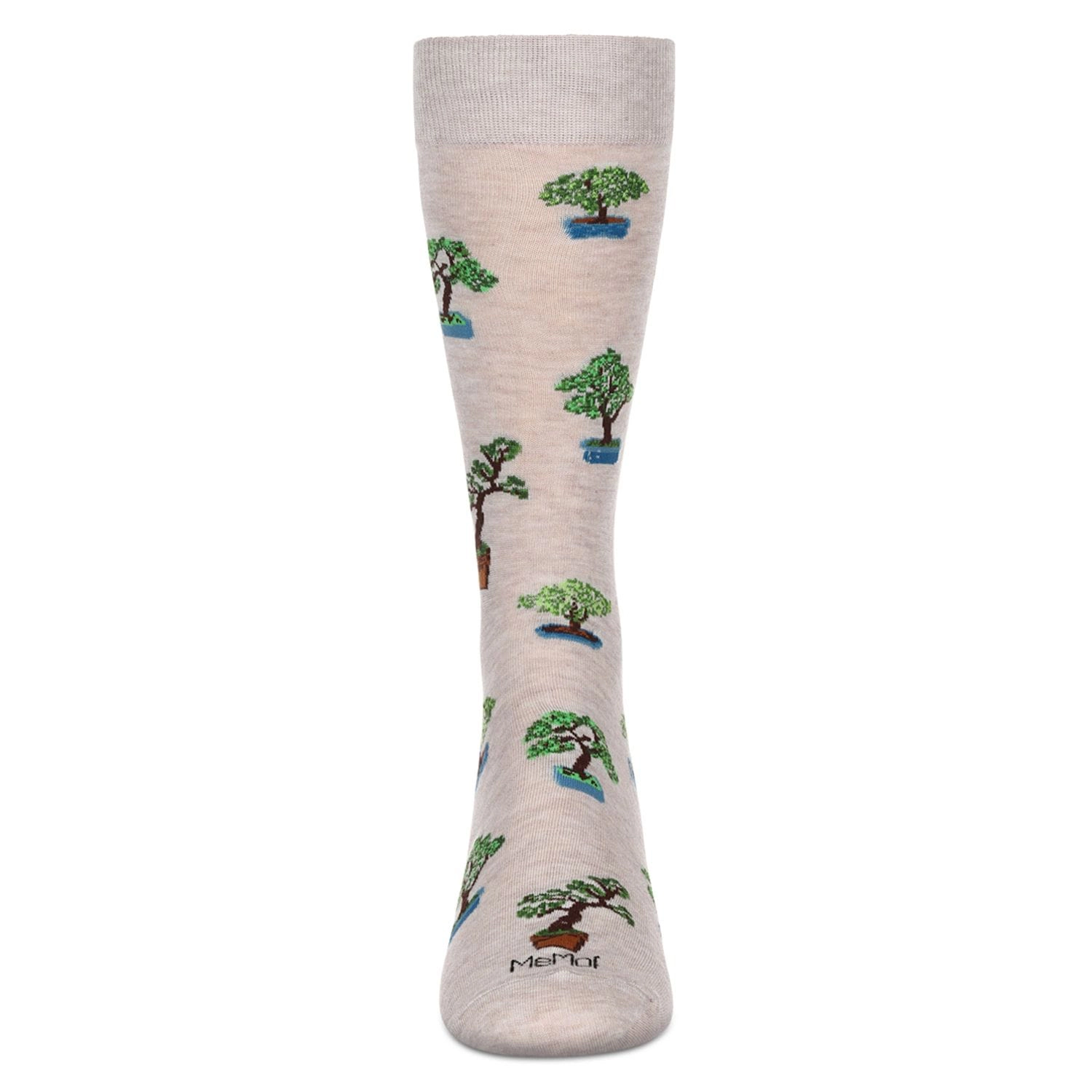 MeMoi Men's Bonsai Bamboo Crew Socks