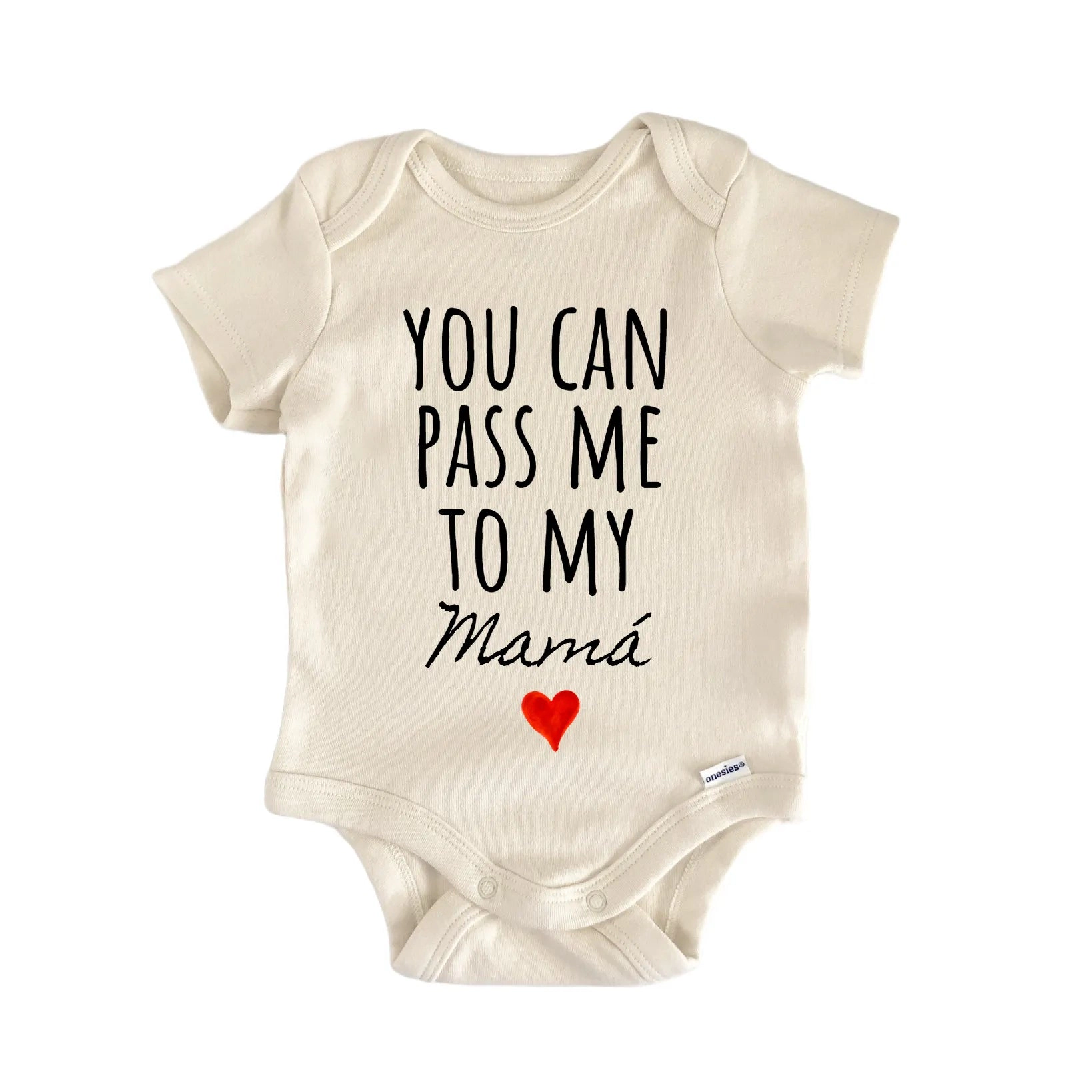 NOFO VIBES Unisex Mam Announcement Baby Gift Bodysuit