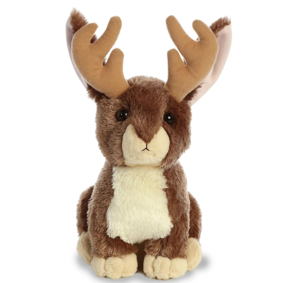 Aurora Flopsie Jack-A-Lope Rabbit 11-Inch Stuffed Animal Plush