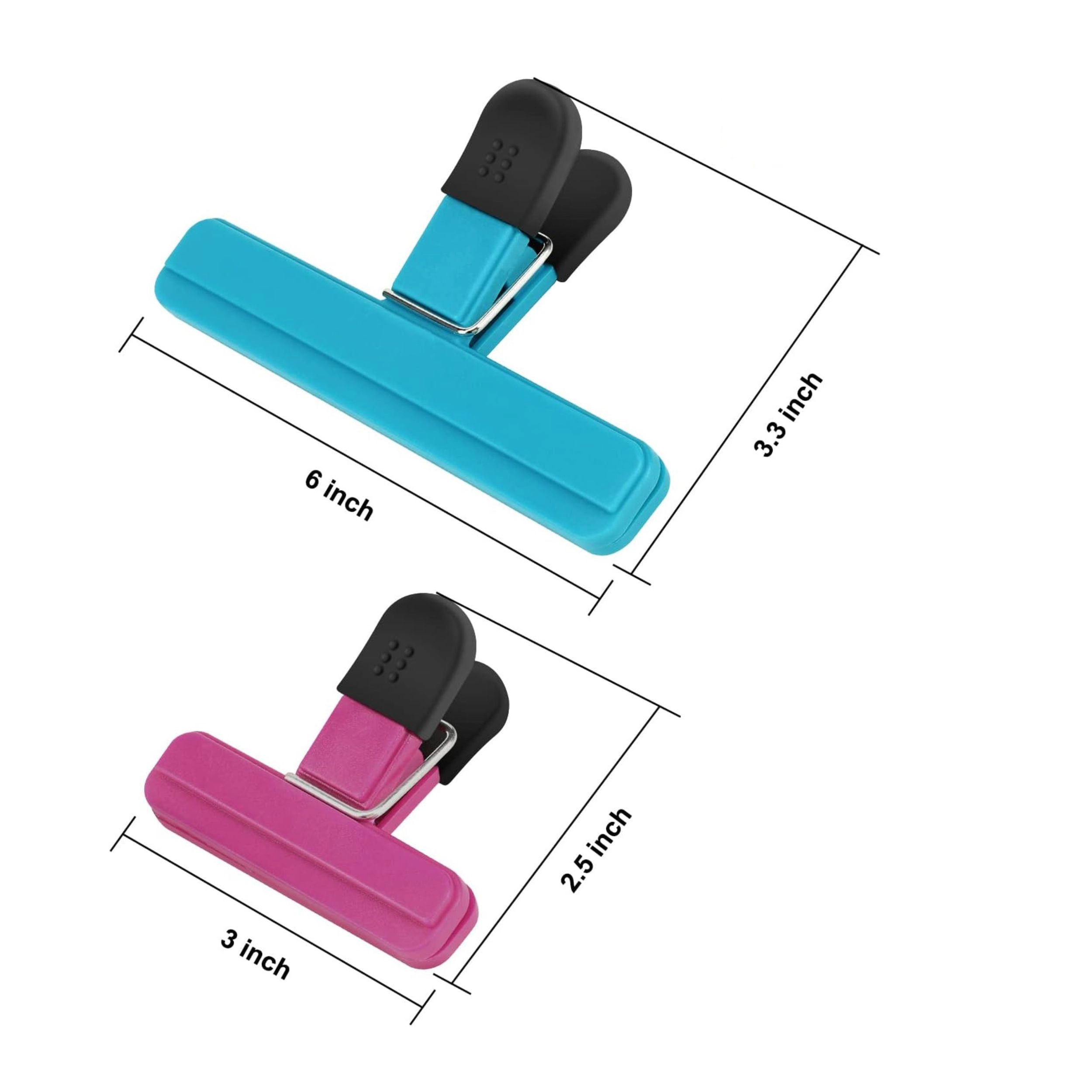 Stock Preferred Chip Clips Food Bag Wide Grip Airtight Seal for Storage