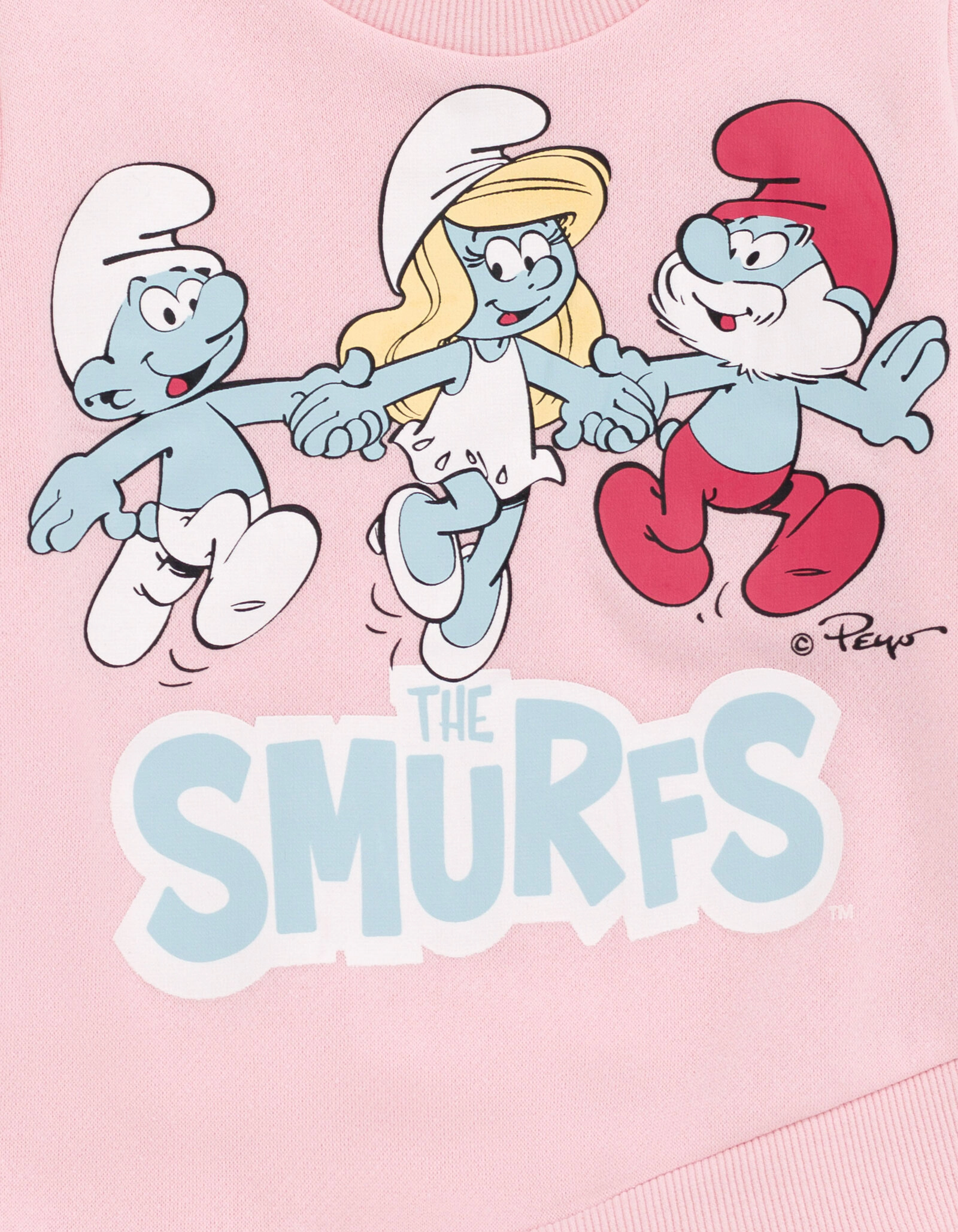 The Smurfs Girls' 2-Piece Fleece Sweatshirt and Leggings Set