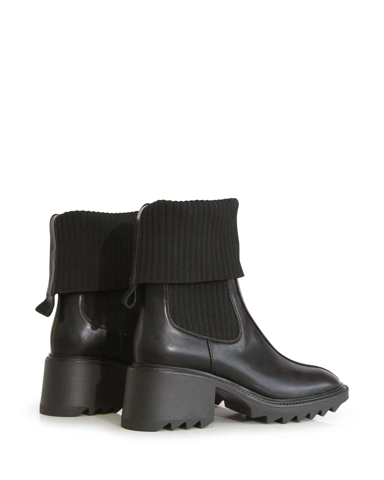 Belle & Bloom Womens Perfect Illusion Knit Boot
