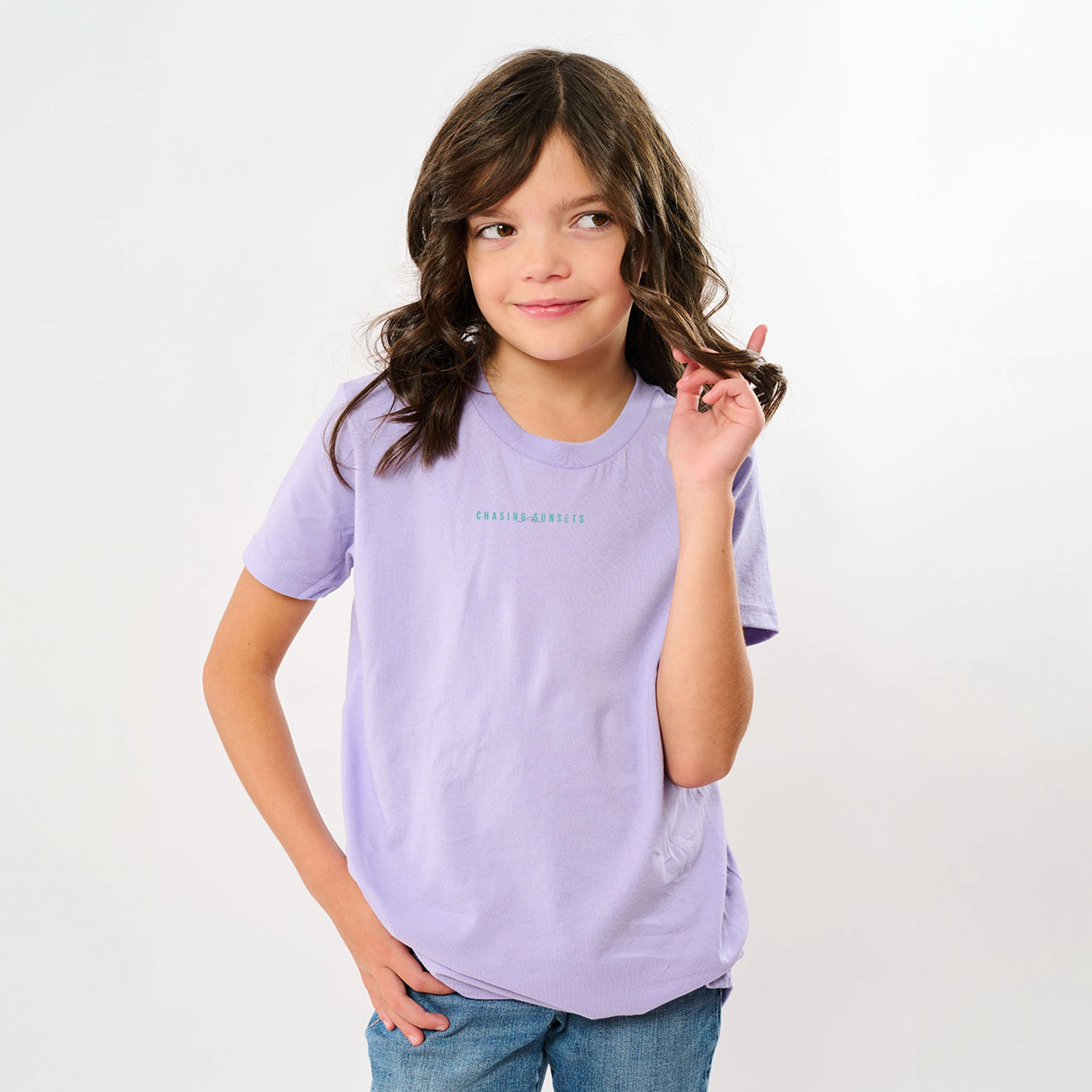 The Juniper Shop - Chasing Sunsets Waves Youth Short Sleeve Graphic T-Shirt
