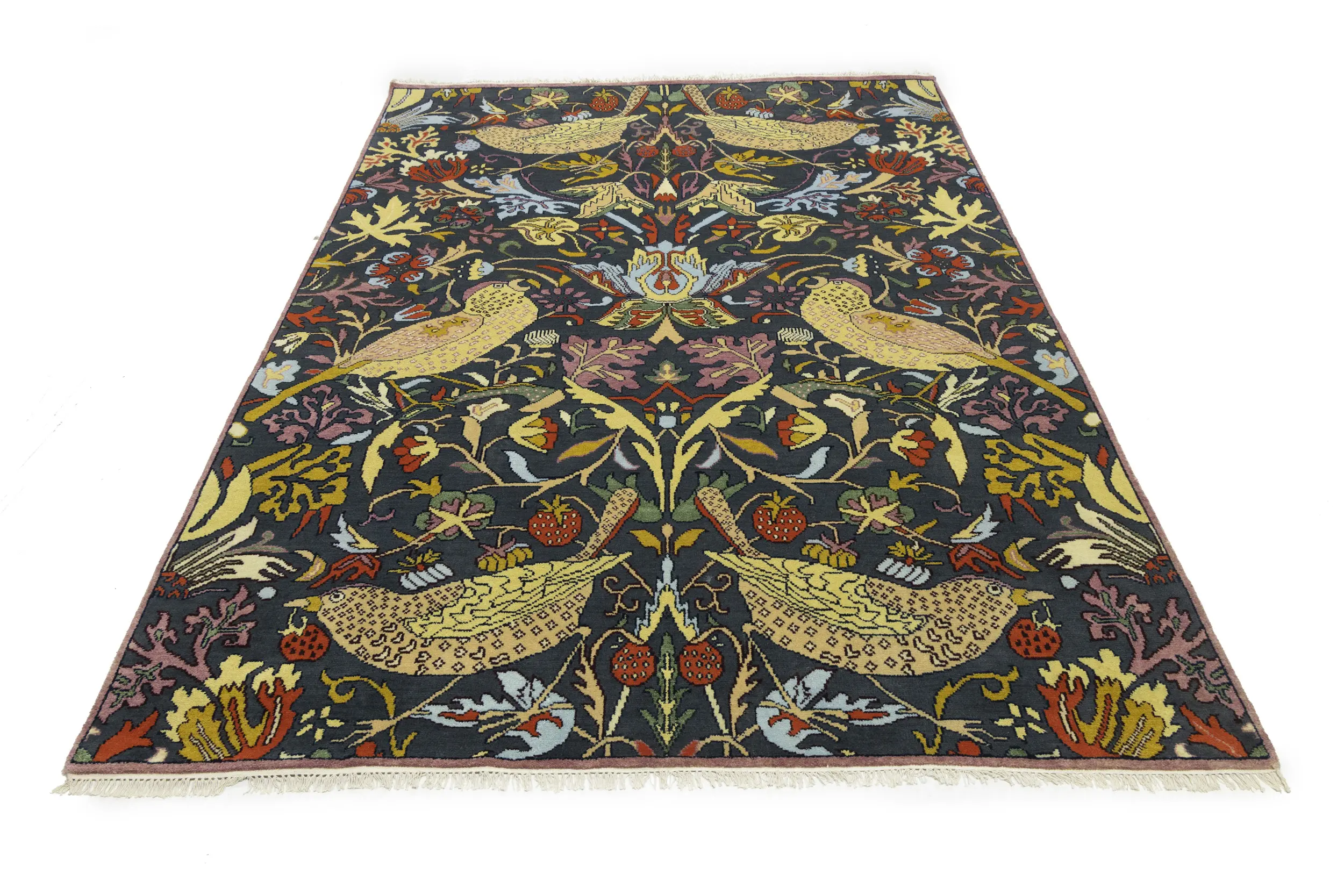 Magic Rugs Dark Gray Pictorial Tribal 8'8X11'5 Chobi Oriental Rug