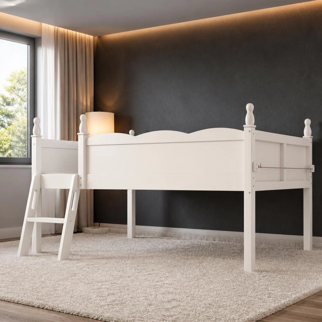 GOODSILO Wooden Platform Full Bed Frame