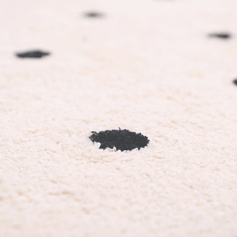 Nattiot Washable Cotton Rug Nümi Black