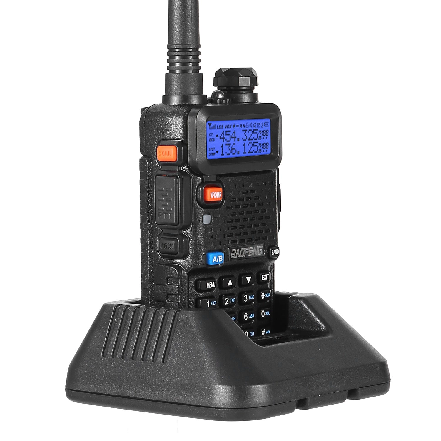 GBruno Dual Band 5W Two Way Radio Transceiver