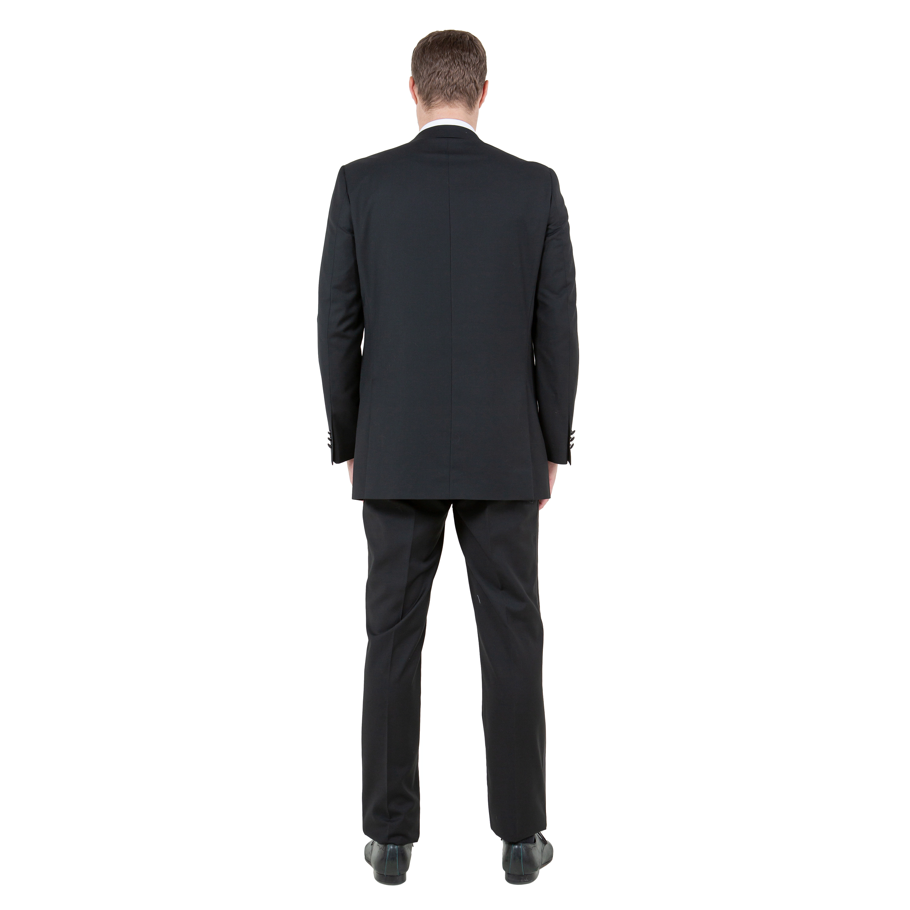Bryan Michaels Mens 2pc Tuxedo Set w/ Satin Notch Lapel, Slim Fit