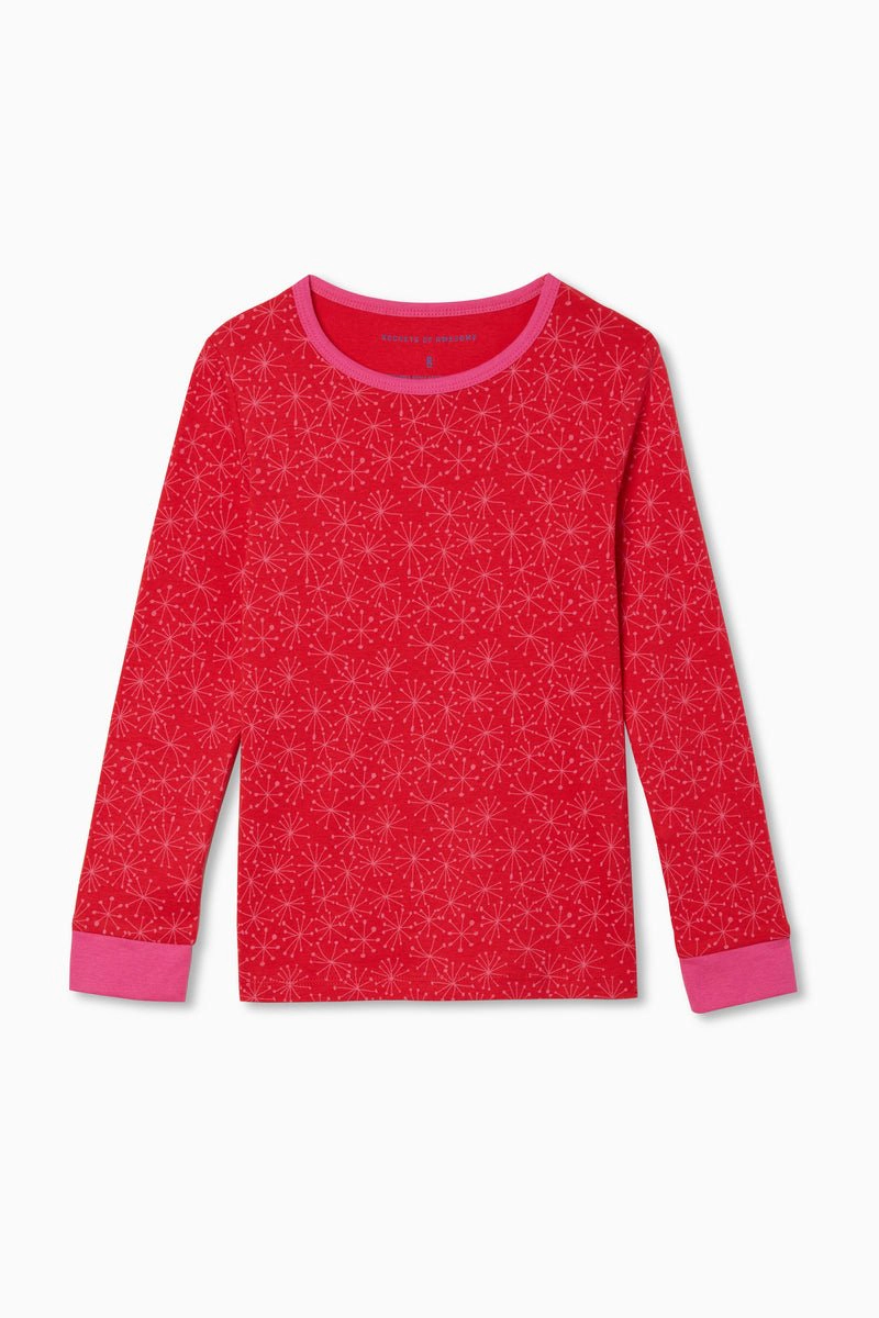 Rockets of Awesome Snowflake Fitted PJ Set for Unisex