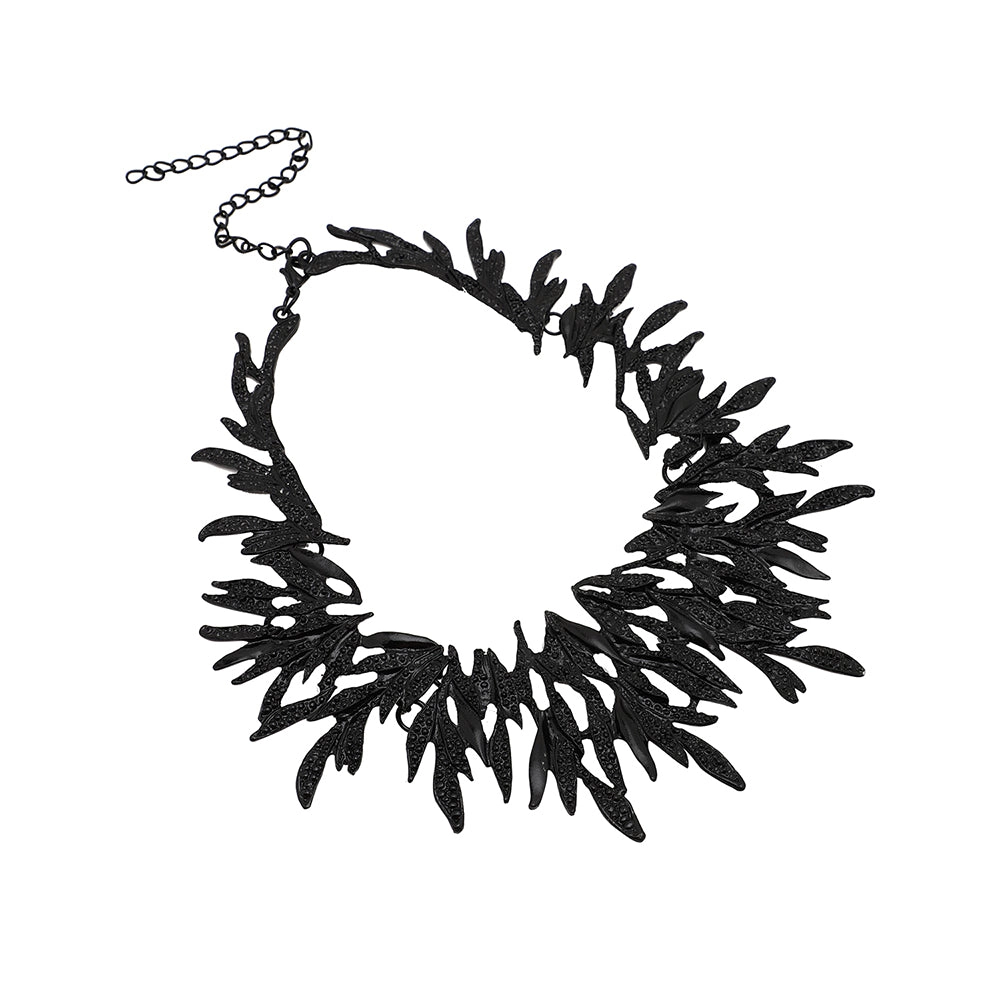 SOHI Women's Abstract Statement Necklace