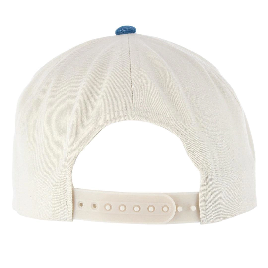 CTM Women's America Anniversary Denim Two-Tone Baseball Cap