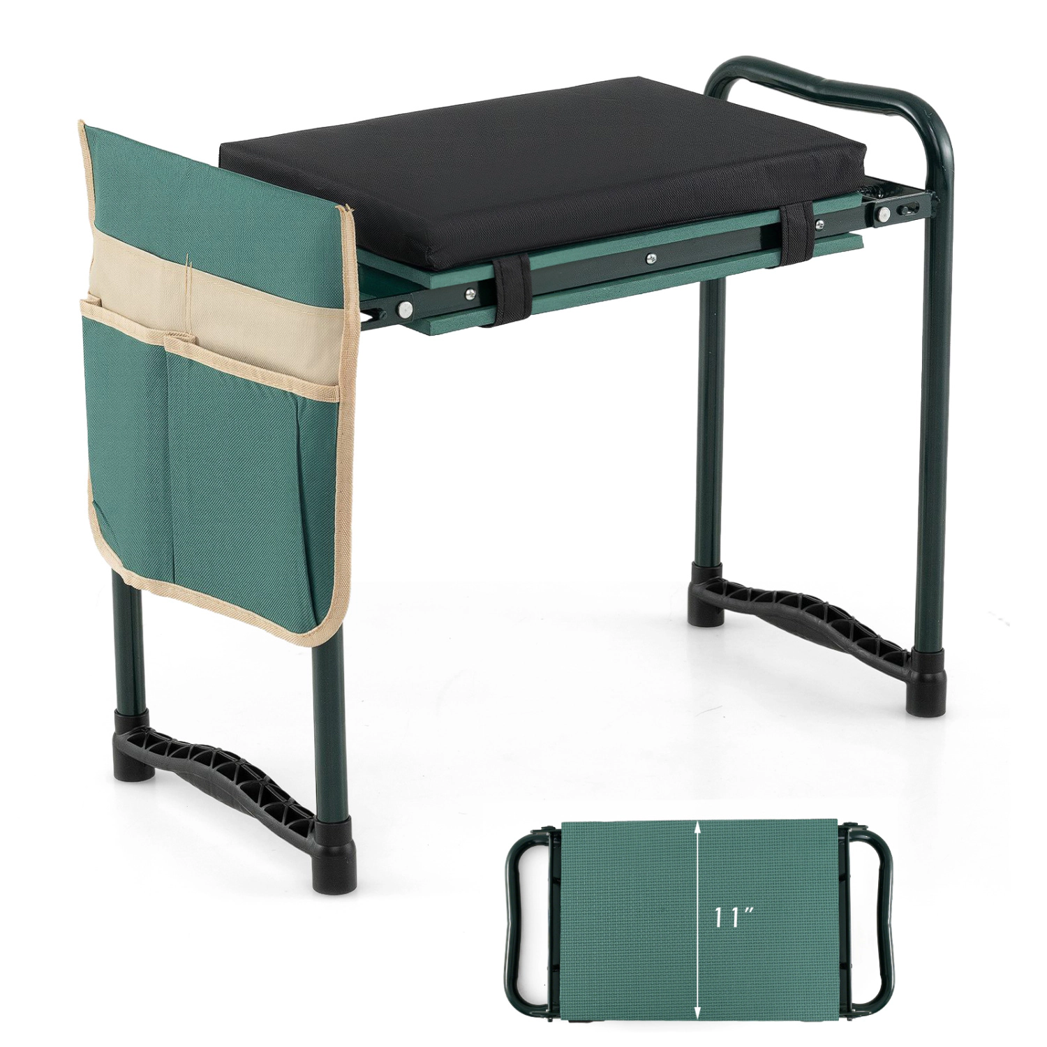 LJG Foldable Garden Kneeler and Seat for Seniors Gardeners