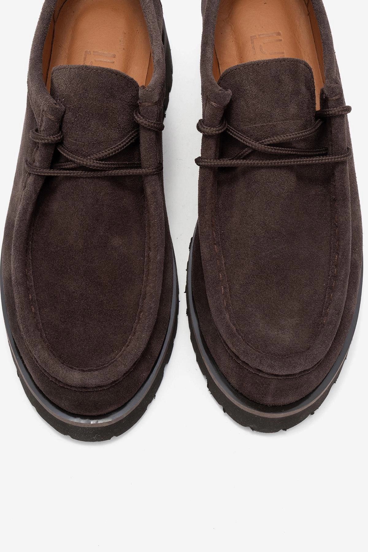 Forever & Always Womens Talia Leather Lace Up Loafer