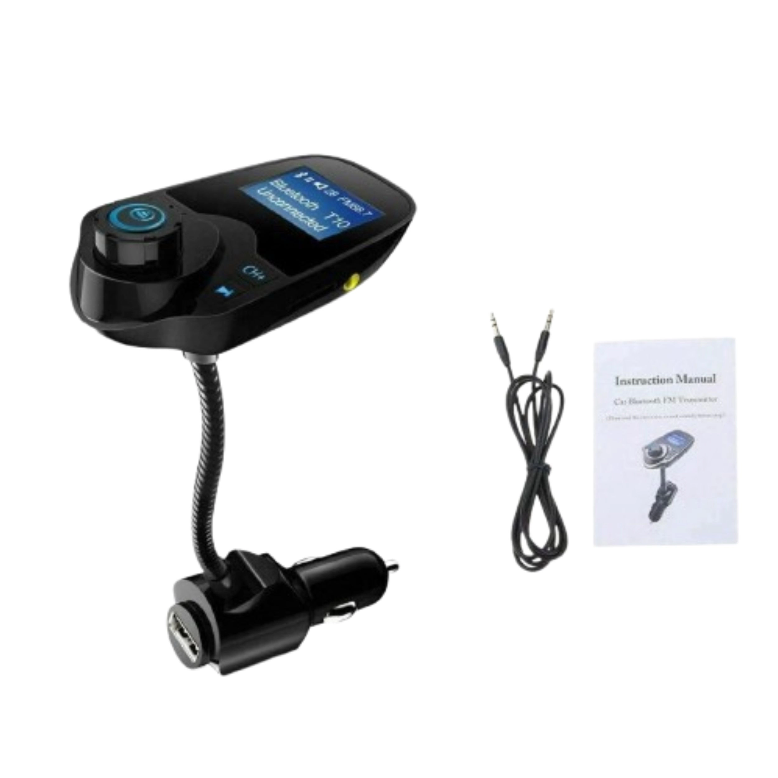 Home Collection Bluetooth Car FM Transmitter MP3 Player with USB Charger