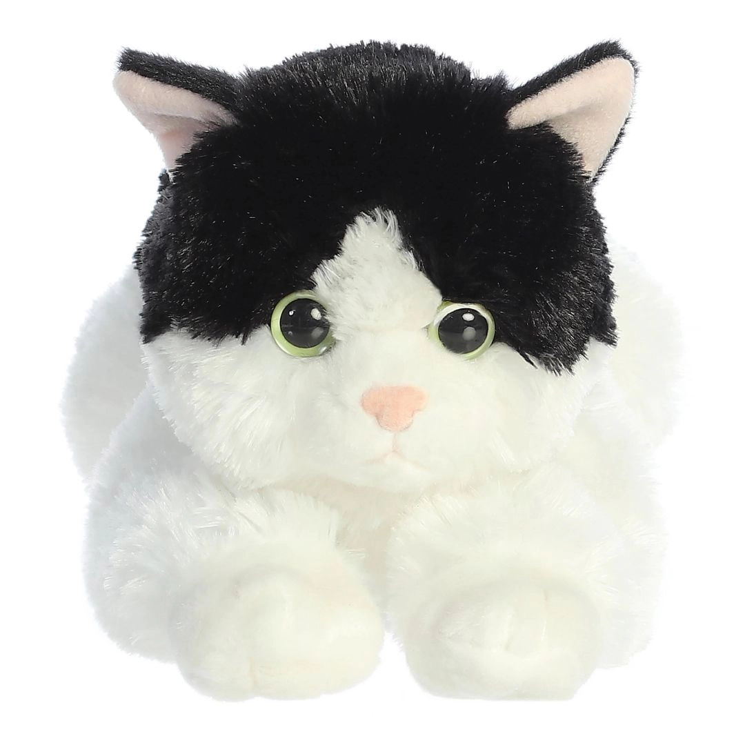 Aurora Flopsie Oreo Tuxedo Cat 12-Inch Stuffed Animal Plush