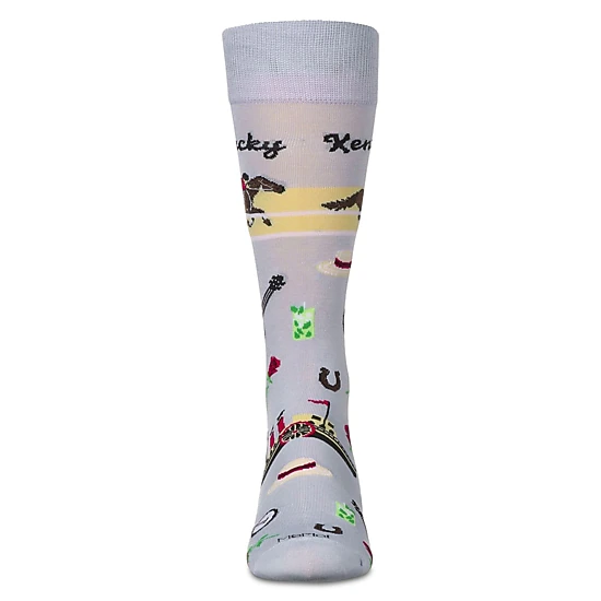 MeMoi Men's Kentucky Rayon From Bamboo Crew Socks