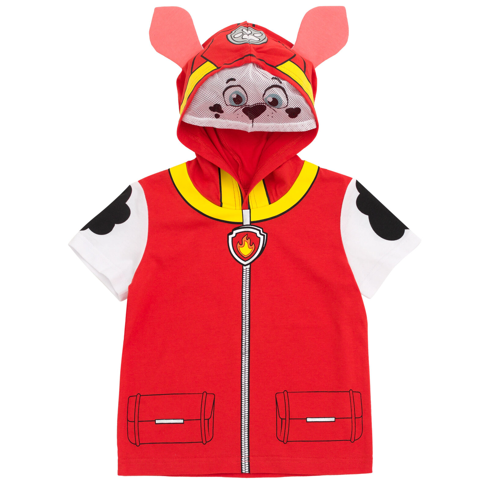 Paw Patrol Cosplay 2-Piece Hooded Tee and Shorts Set