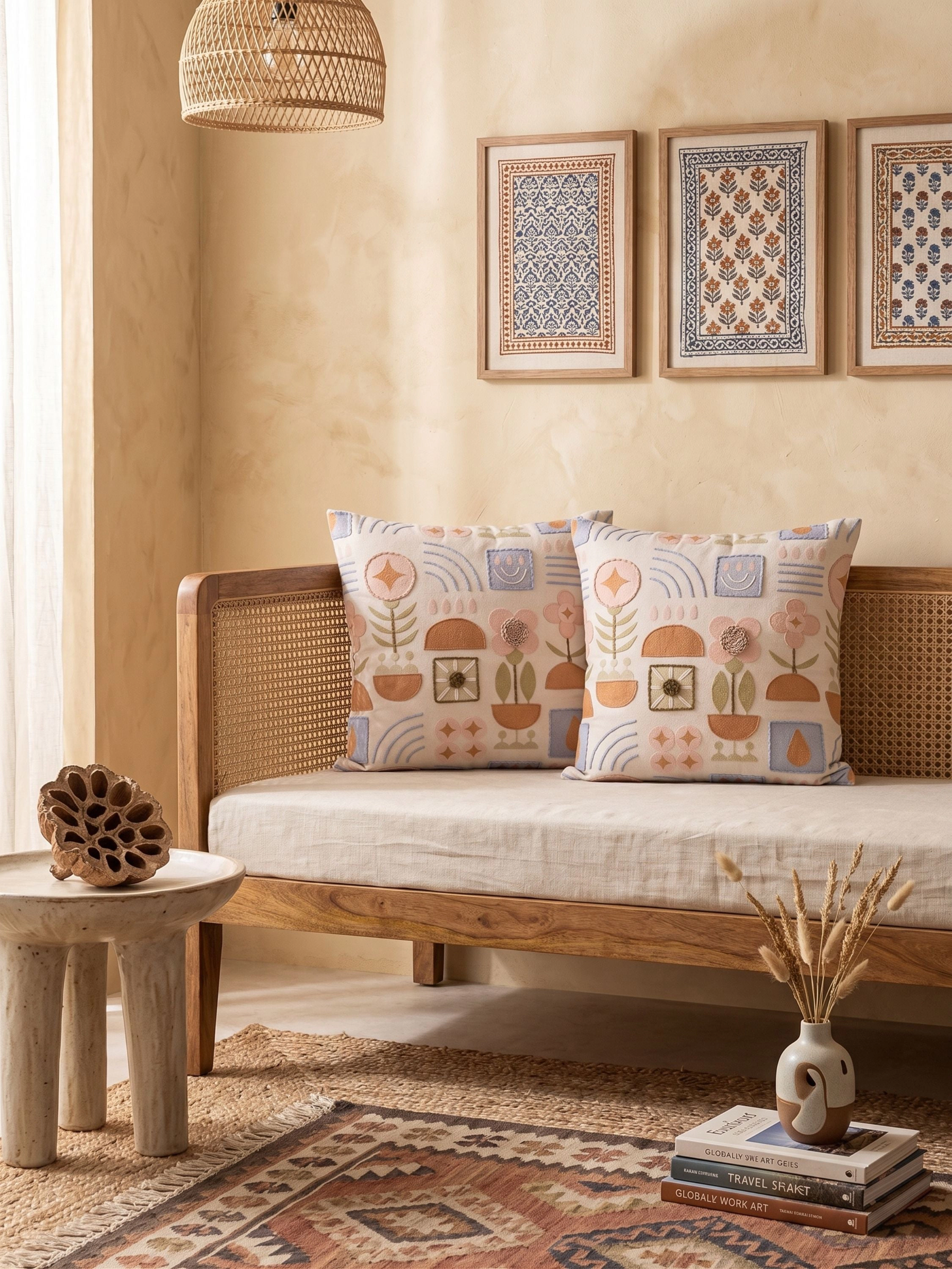 GAURI KOHLI Junia Throw Pillow 20"x20"
