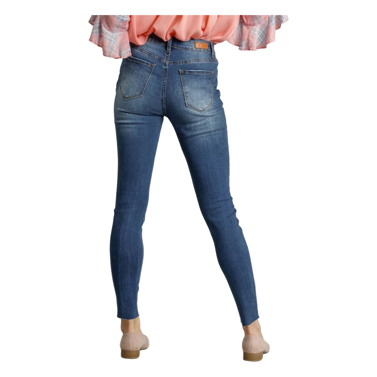 Judy Blue Umgee Distressed Skinny Jeans with Pockets