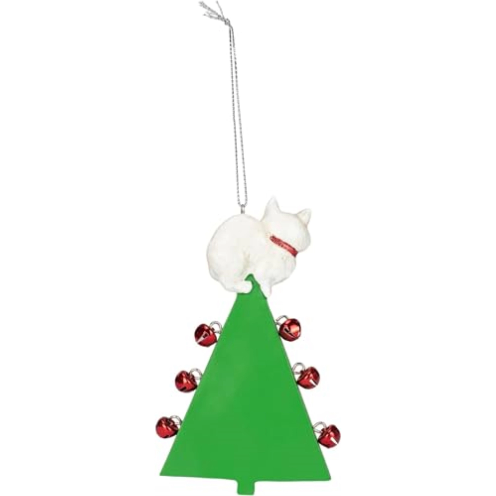 Ganz Oh Christmas Tree Cat Resin Christmas Ornament 4.9 inch
