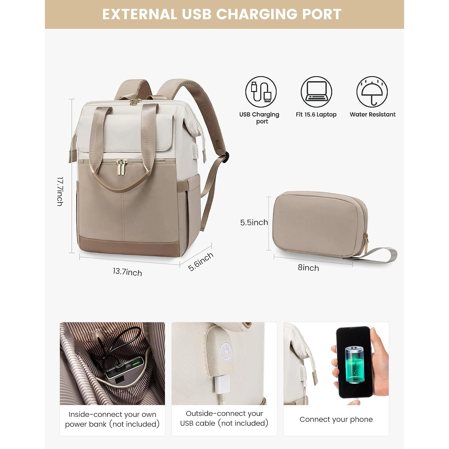 ASSTD NATIONAL  Women's Laptop Backpack