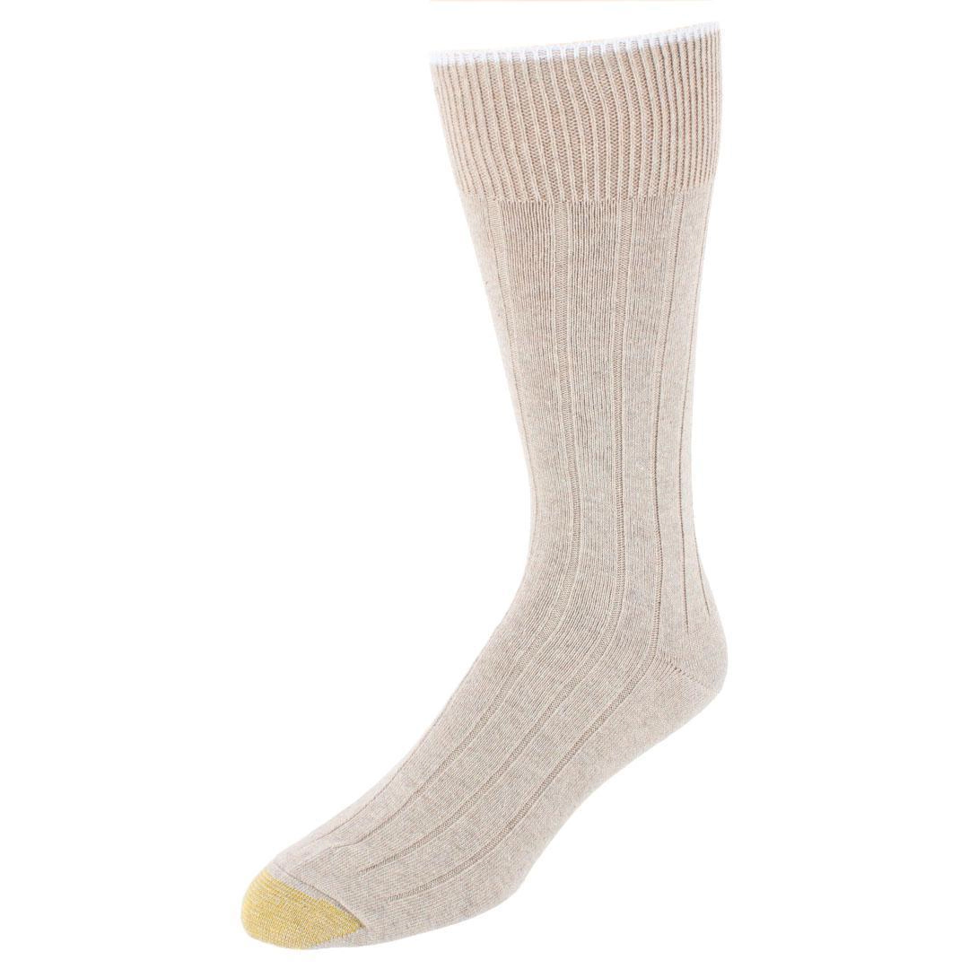 Gold Toe Mens Hampton Casual Dress Socks (Pack of 3)